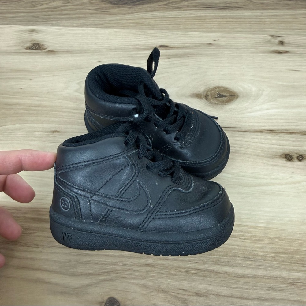 Nike Baby Black High-Top Sneakers
